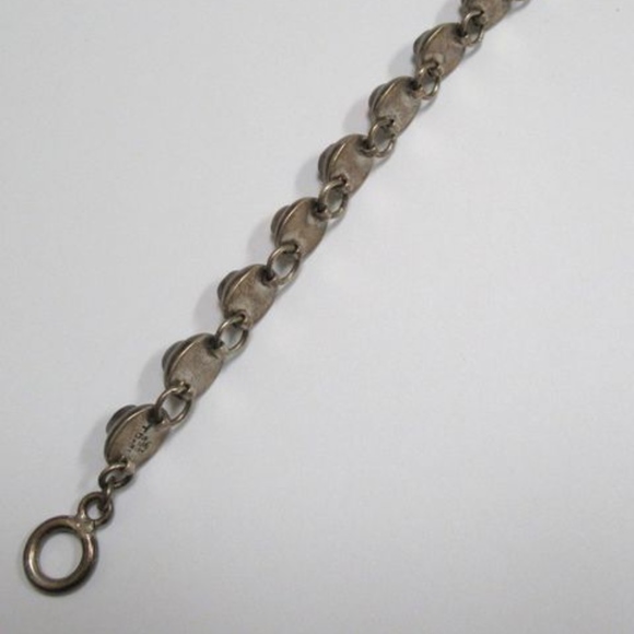 925 Sterling Silver Precious Gemstone Bracelet - Picture 7 of 8